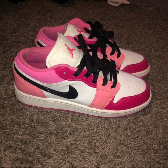 Air Jordan 1 Low GS “white pinksicke” - Picture 4 of 4